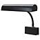 House of Troy 14" Wide Black Plug-in Grand Piano Lamp