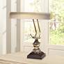 House of Troy 15" High Bronze and Brass Banker&#39;s Piano Desk Lamp
