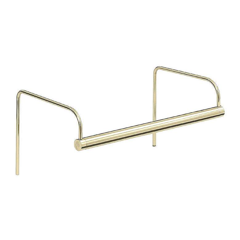 Image 1 House of Troy 16" Wide Polished Brass Plug-in Picture Light