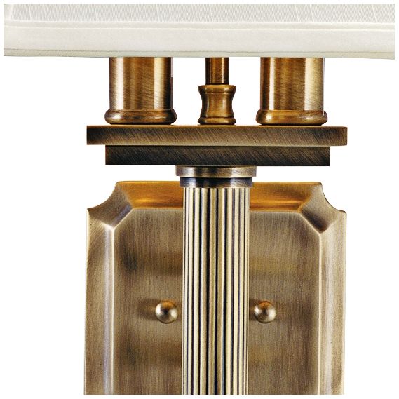 Image 4 House of Troy 19" High Antique Brass Wall Sconce more views