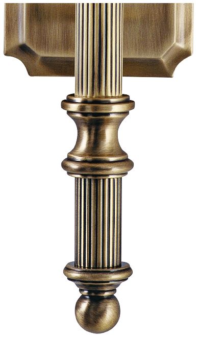 House of Troy 19" High Antique Brass Wall Sconce