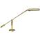 House of Troy 21" Polished Brass Balance Arm Banker Piano Desk Lamp
