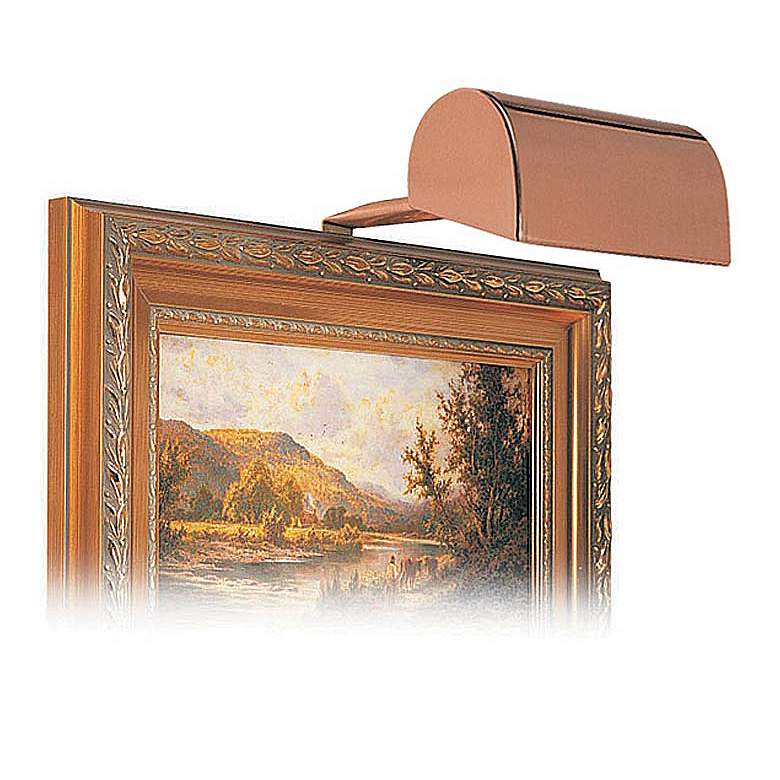 Image 1 House of Troy 5" Wide Bronze Finish Plug-in Picture Light