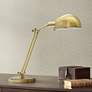 House of Troy Addison Adjustable Antique Brass Desk Lamp