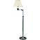 House of Troy Adjustable Swing Arm Bronze Finish Floor Lamp