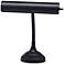House of Troy Advent 10" Wide Black Piano Desk Lamp