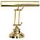 House of Troy Advent 12" High Polished Brass Piano Lamp