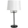 House of Troy Alpine 29 3/4" High 4-Light Black Finish Table Lamp