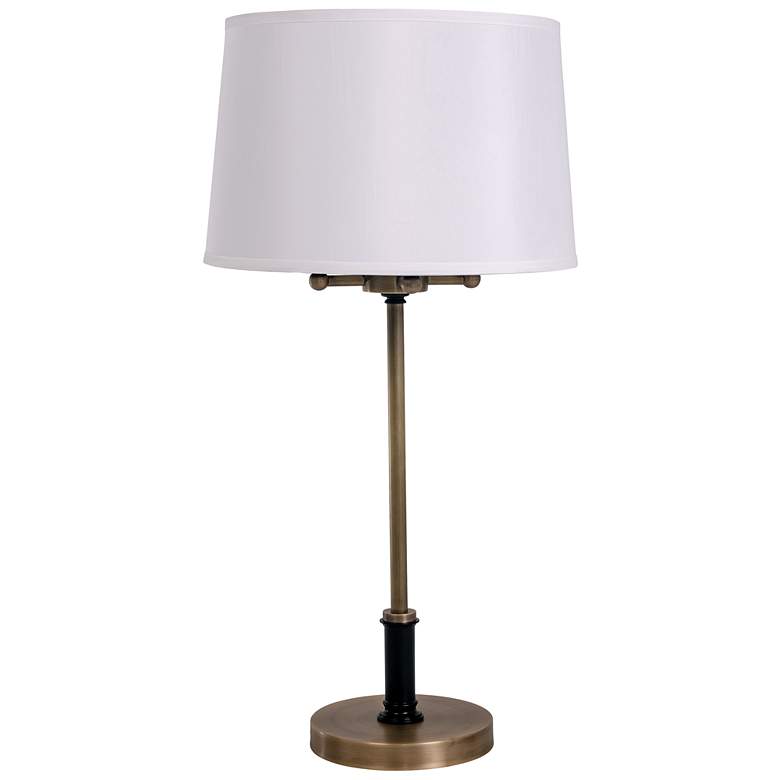 Image 1 House of Troy Alpine 30 1/2" High Antique Brass Finish Table Lamp