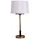 House of Troy Alpine 30 1/2" High Antique Brass Finish Table Lamp