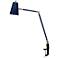 House of Troy Aria 18 1/2" Gold and Black Swing Arm Clamp-On Lamp