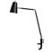 House of Troy Aria 18 1/2" Steel and Black Swing Arm Clamp-On Lamp
