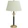 House of Troy Bennington Brass 2-Light Black Table Lamp