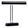 House of Troy Black and Chrome 16" Wide Piano Desk Lamp