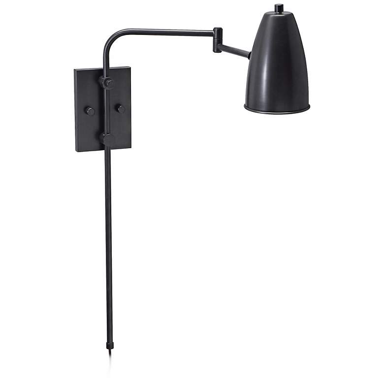 Image 1 House of Troy Cambridge Bronze Swing Arm Wall Lamp