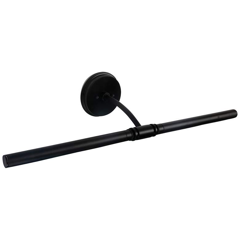 Image 1 House of Troy Chelsea 25"W Black Direct Wire Picture Light
