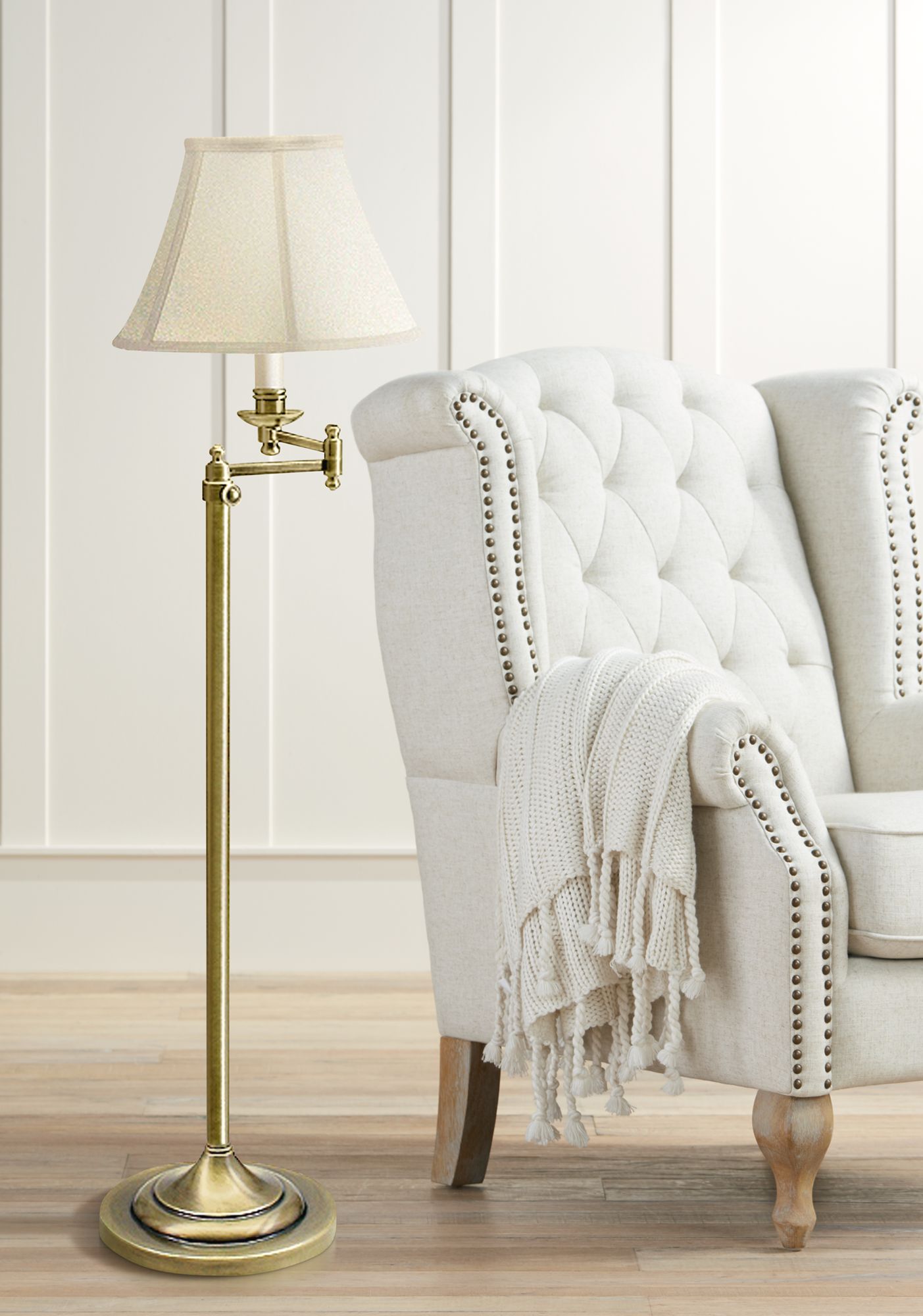 swing arm floor lamp