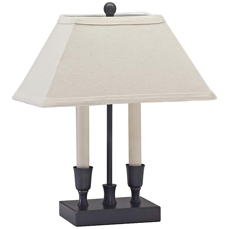 Image 2 House of Troy Coach 15" Dark Oil-Rubbed Bronze Accent Table Lamp