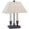 House of Troy Coach 15" Dark Oil-Rubbed Bronze Accent Table Lamp