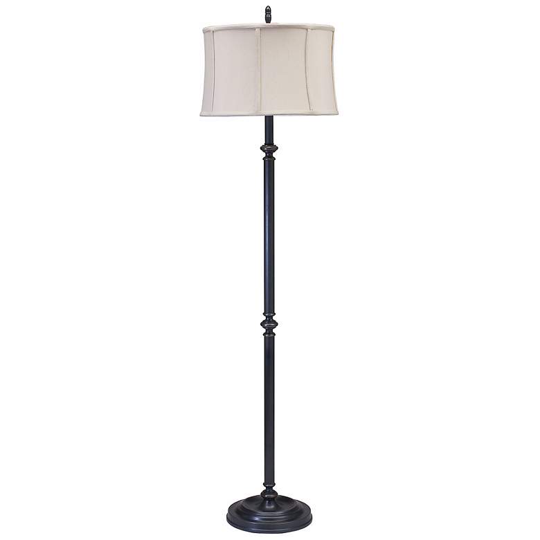 Image 1 House of Troy Coach 61 inch High Bronze Floor Lamp