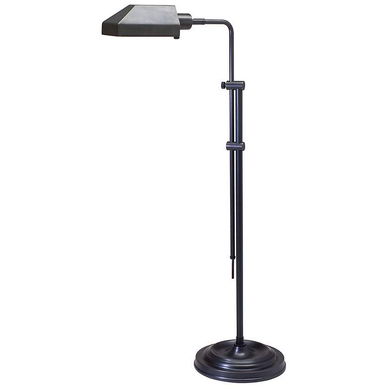 Image 2 House of Troy Coach Adjustable Height Oil Rubbed Bronze Pharmacy Floor Lamp