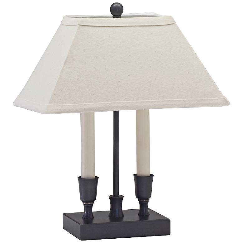 Image 2 House of Troy Coach Dark Oil-Rubbed Bronze Accent Table Lamp