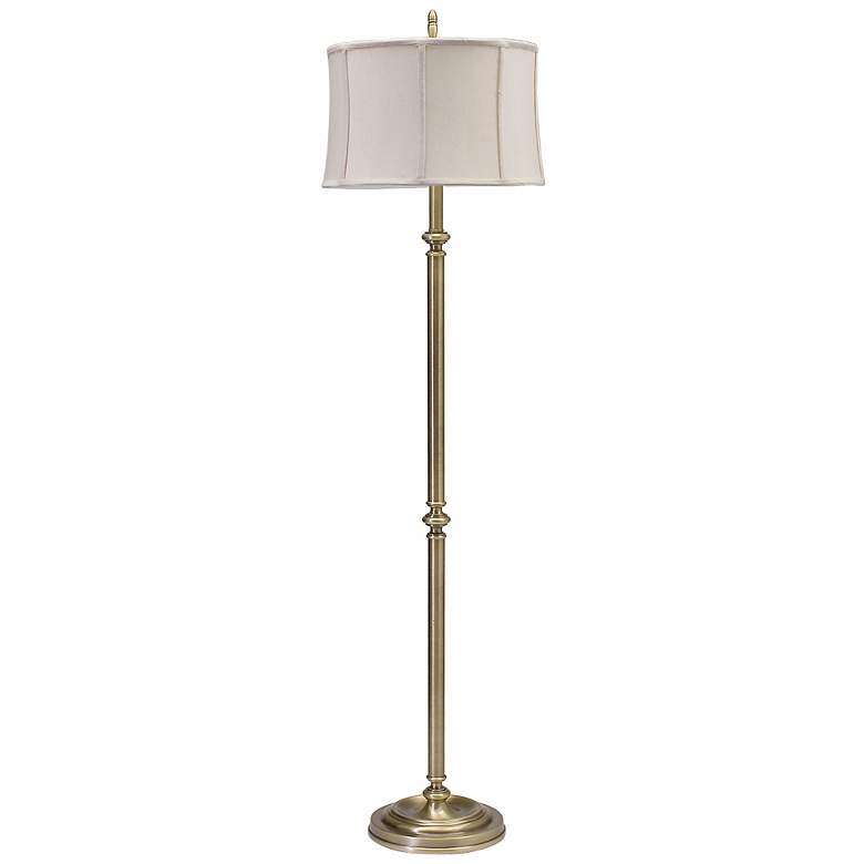 Image 1 House of Troy Coach Floor Lamp Antique Brass