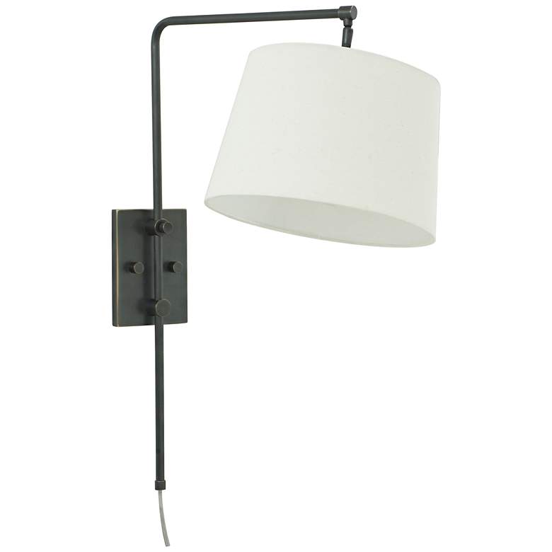 Image 1 House of Troy Crown Point Oil Rubbed Bronze Swing Arm Lamp