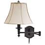 House of Troy Decorative Bronze Swing Arm Wall Lamp