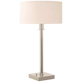 Image2 of House of Troy Franklin 27" Polished Nickel Table Lamp