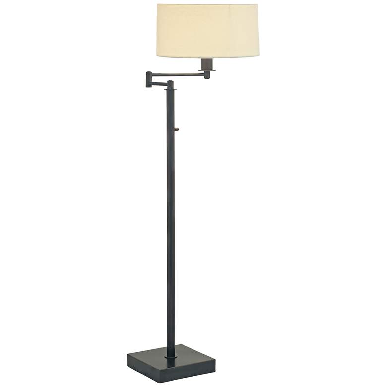 Image 2 House of Troy Franklin 60 inch Oil Rubbed Bronze Swing Arm Floor Lamp