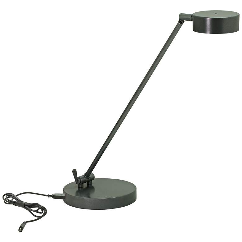 Image 1 House of Troy Generation Adjustable Granite Gray LED Desk Lamp