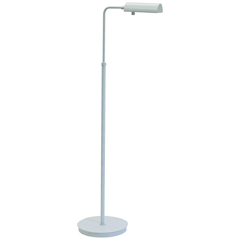 Image 1 House of Troy Generation Adjustable Height Modern White Pharmacy Floor Lamp