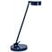 House of Troy Generation Adjustable Navy Blue LED Desk Lamp