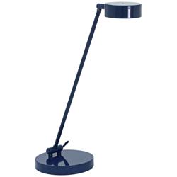 House of Troy Generation Adjustable Navy Blue LED Desk Lamp