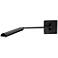 House of Troy Generation Black LED Swing Arm Wall Lamp