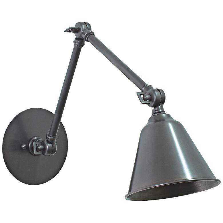 Image 1 House of Troy Library Oil Rubbed Bronze LED Wall Lamp