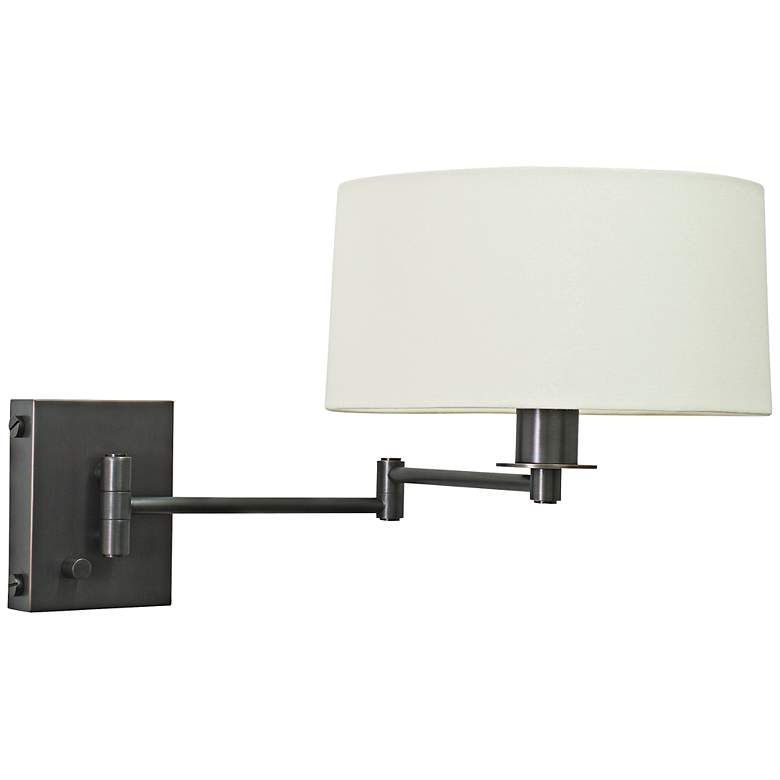 Image 2 House of Troy Mod Oil Rubbed Bronze Swing Arm Wall Lamp