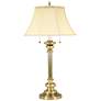 House of Troy Newport 30 1/4" High 2-Light Antique Brass Table Lamp