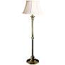 House of Troy Newport 57 1/2" High 2- Light Antique Brass Floor Lamp