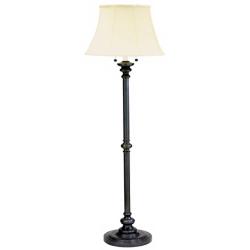 House of Troy Newport 57 1/2&quot; Oil Rubbed Bronze Twin Pull Floor Lamp