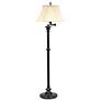 House of Troy Newport 61" High Traditional Bronze Swing Arm Floor Lamp