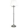 House of Troy Newport 62" High Pewter 6-Way Floor Lamp