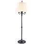 House of Troy Newport 63" High Bronze Six-Way Traditional Floor Lamp