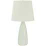 House of Troy Scatchard 25 1/2" High White Gloss Stoneware Table Lamp