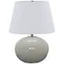 House of Troy Scatchard Stoneware 22" High Gray Table Lamp