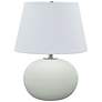 House of Troy Scatchard Stoneware 22" High White Table Lamp