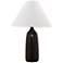 House of Troy Scatchard Stoneware 25" High Brown Table Lamp