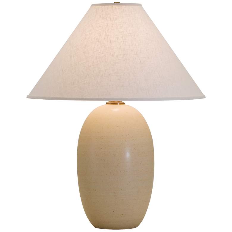 Image 1 House of Troy Scatchard Stoneware 28 1/2" High Oatmeal Table