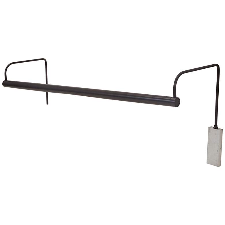 Image 1 House of Troy Slim-Line 29"W Rubbed Bronze LED Picture Light